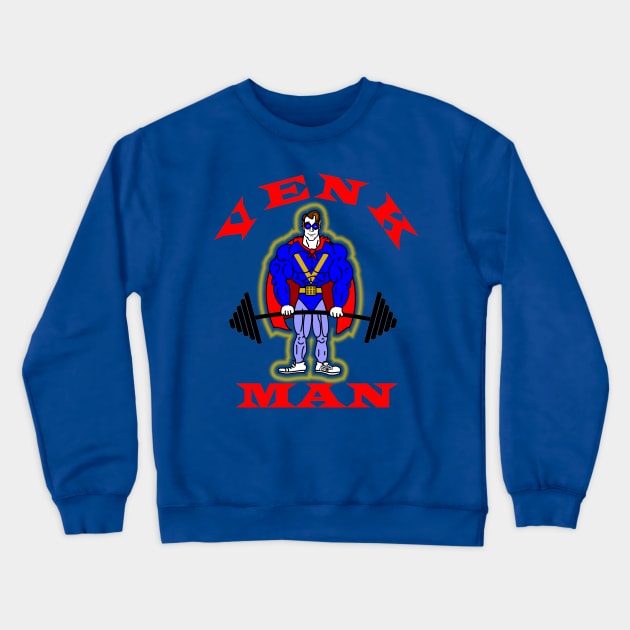 GB - Venk-Man Gym Shirt Crewneck Sweatshirt by BtnkDRMS